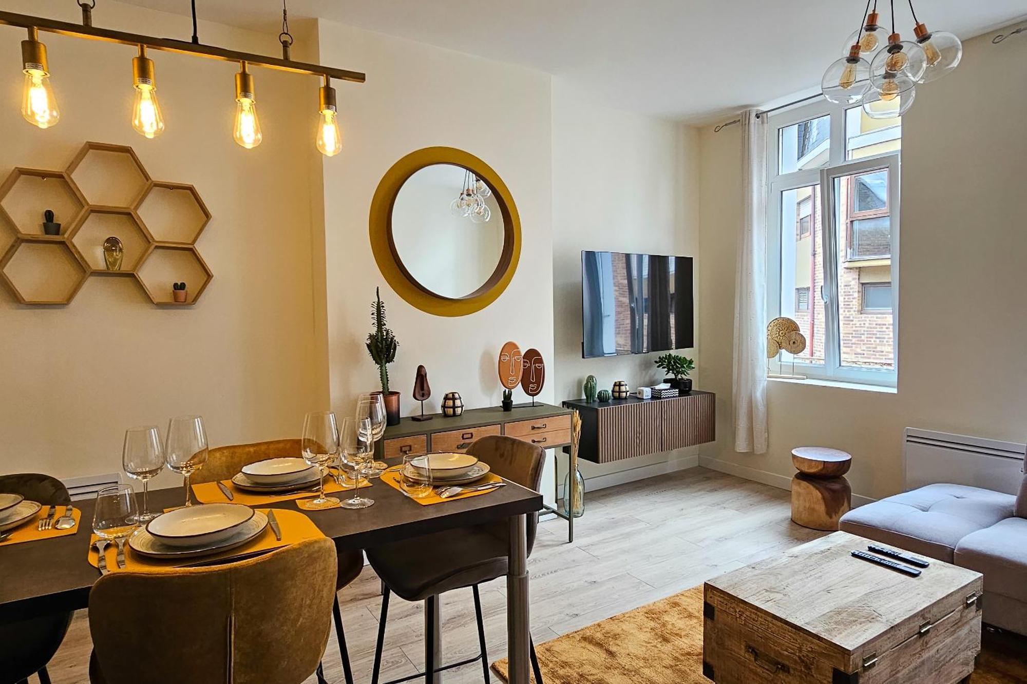 Les Appartements De La Nef D'Or Saint-Quentin  Eksteriør bilde